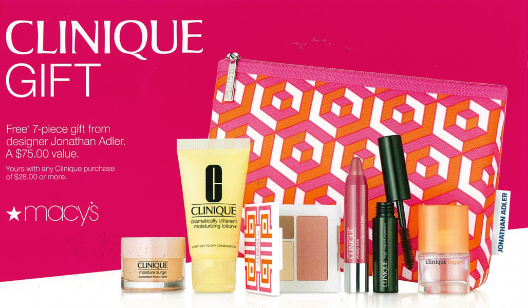 Clinique's FREE 7Piece Gift at Macy's! Holyoke Mall