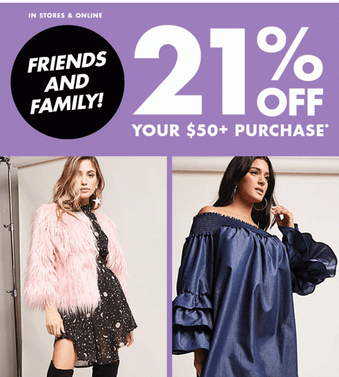Forever 21's Friends & Family Sale! - Holyoke Mall