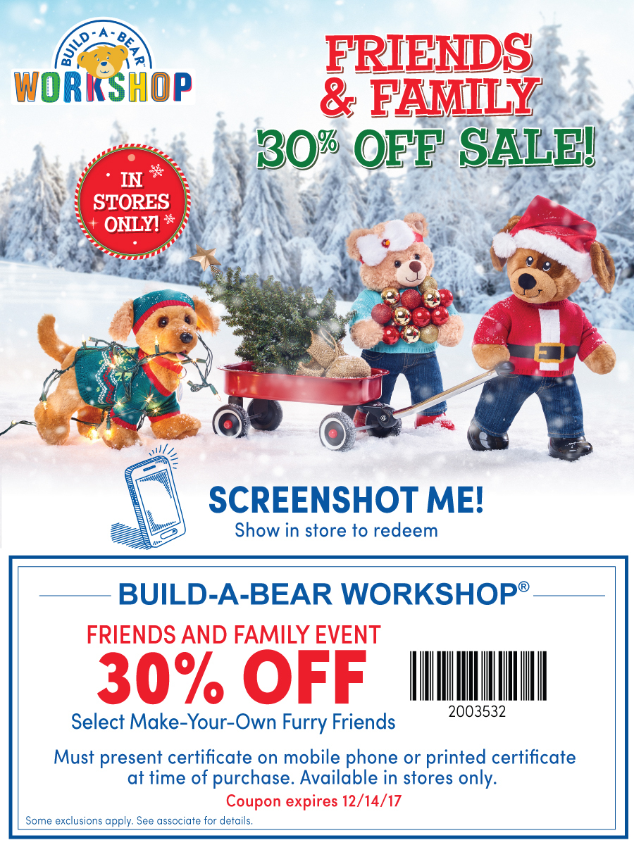 build a bear workshop friends