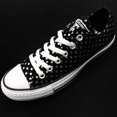 converse metallic dot