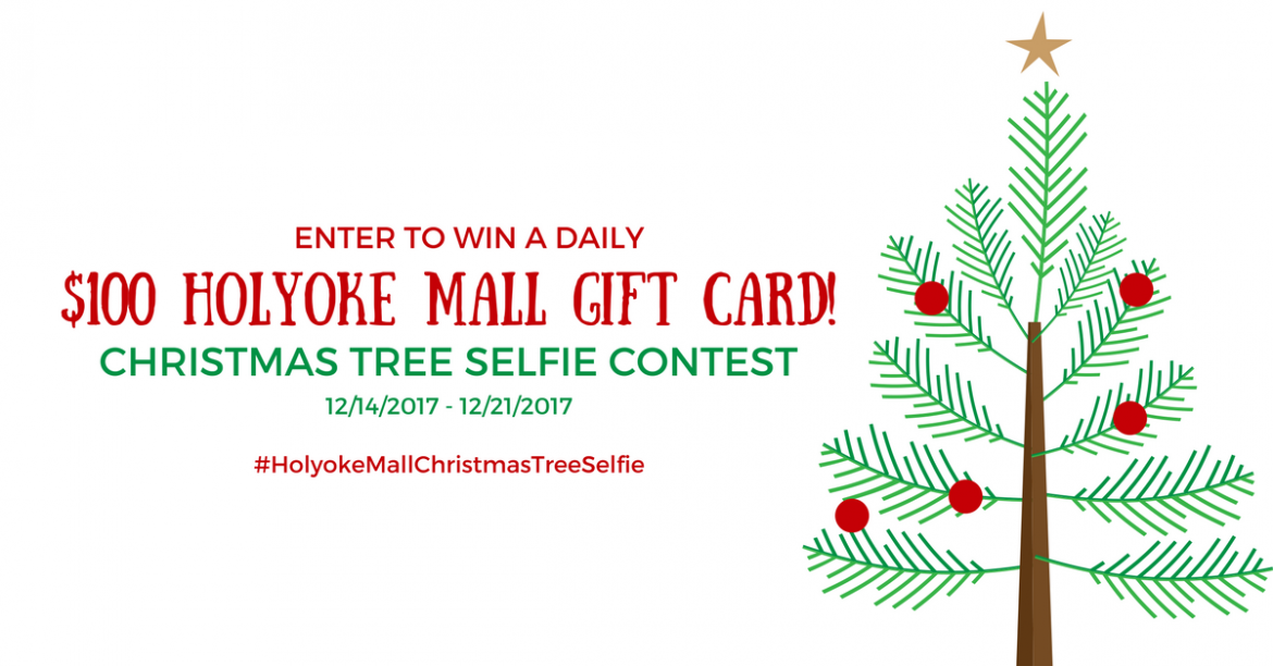 Christmas Tree Selfie Contest! Holyoke Mall
