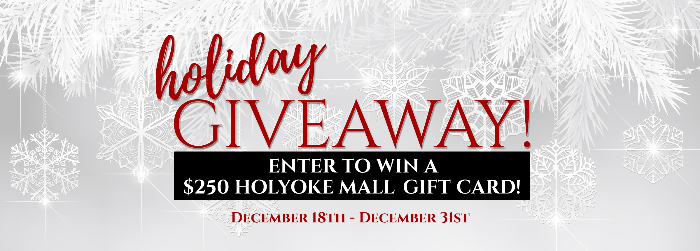 REVISED Holiday Giveaway Contest Image
