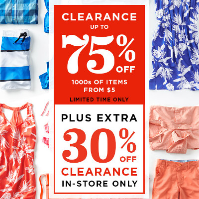 Old Navy Clearance 30 OFF Event 1 11 18 1 13 18 Holyoke Mall