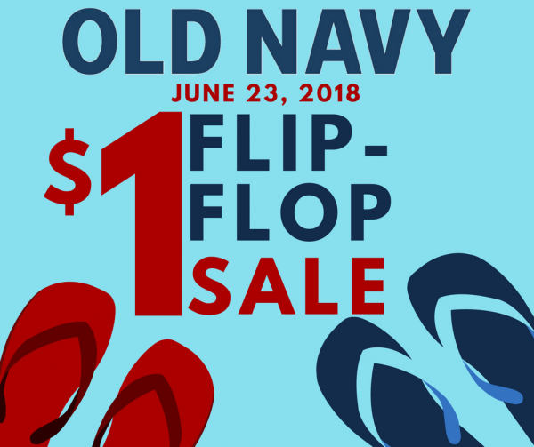 old navy dollar flip flops 2019