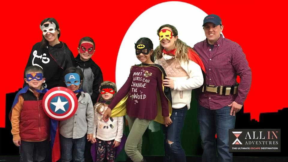 All in Adventure at Holyoke Mall Superhero