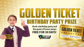 Flight Fit N Fun Golden Ticket