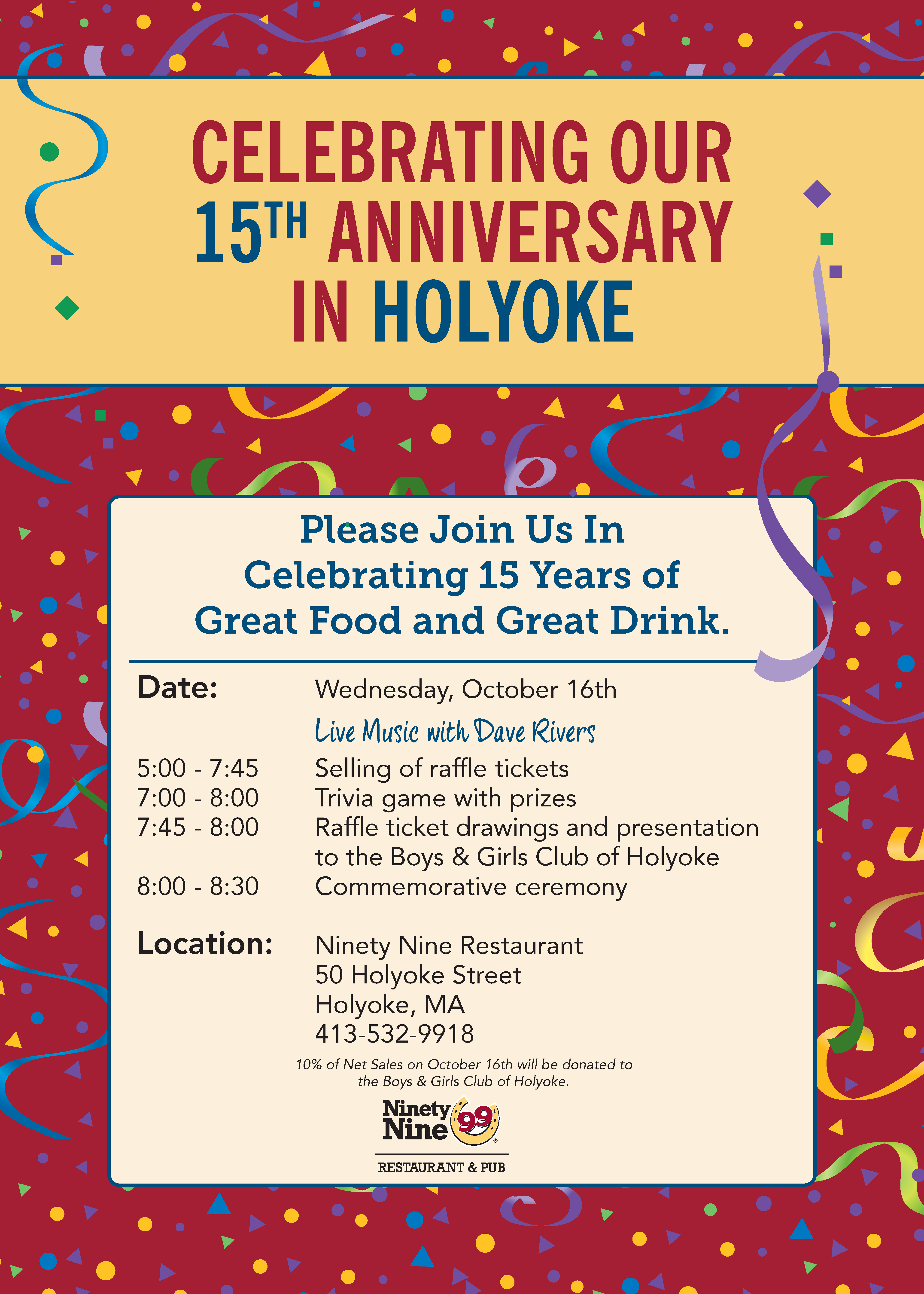 99 Anniv Poster 2019 Holyoke