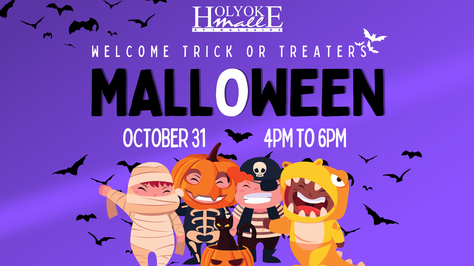 Mall O Ween on October 31 at 4PM