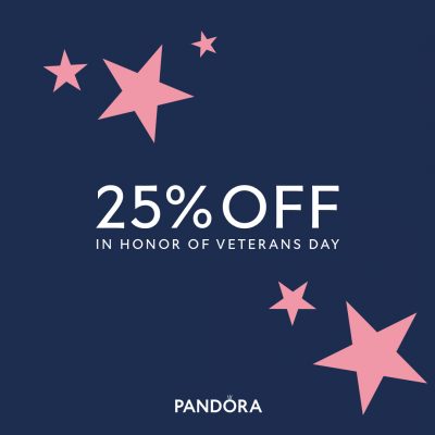 Pandora Salutes our Veterans Holyoke Mall