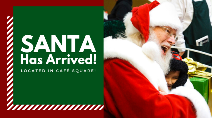 Santa has arrived header