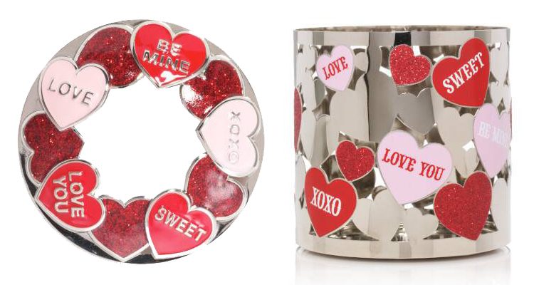 Candy Heart Jar Topper and Jar Holder