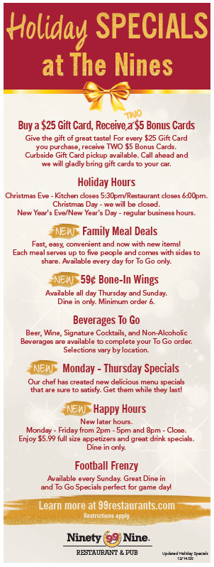 Holiday Specials