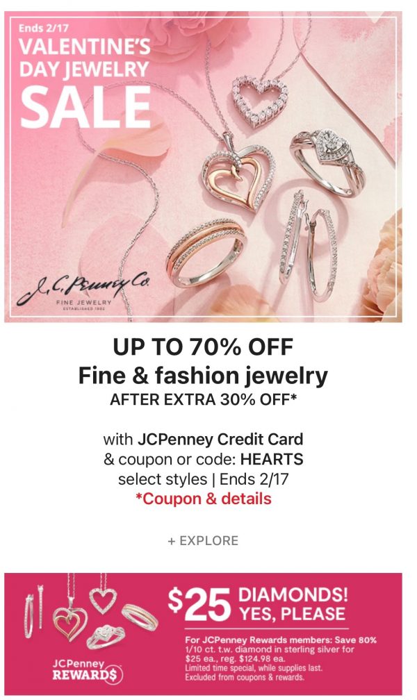 jcpenney fashion jewelry