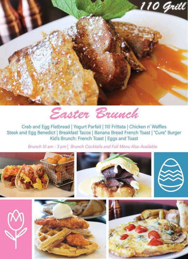 Easter Brunch Menu