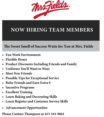 Now Hiring Team Members