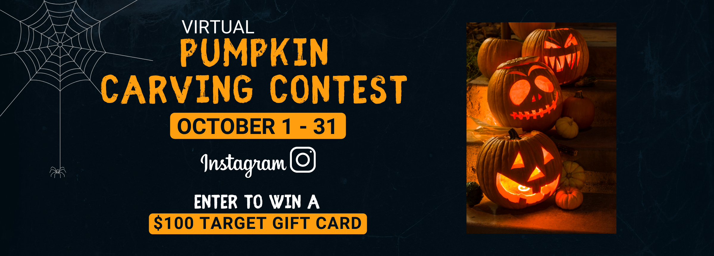 Pumpkin Carving Contest Blog Header