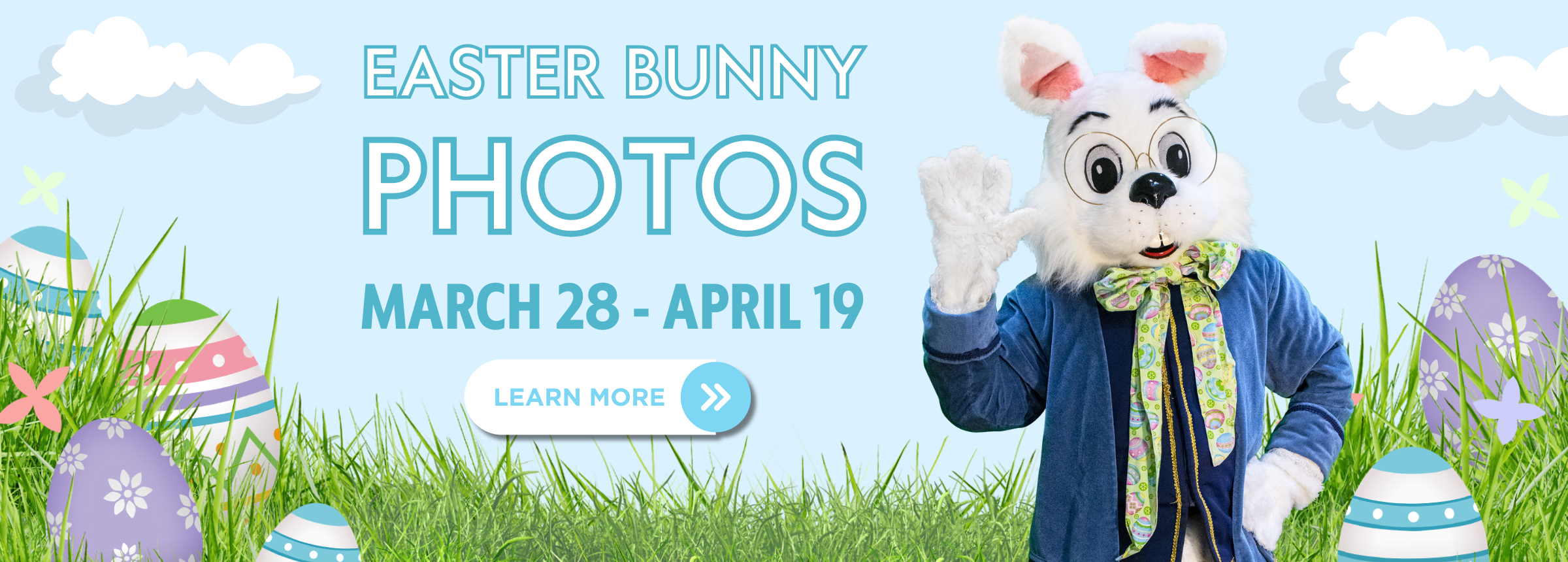 Easter Bunny Slider Button