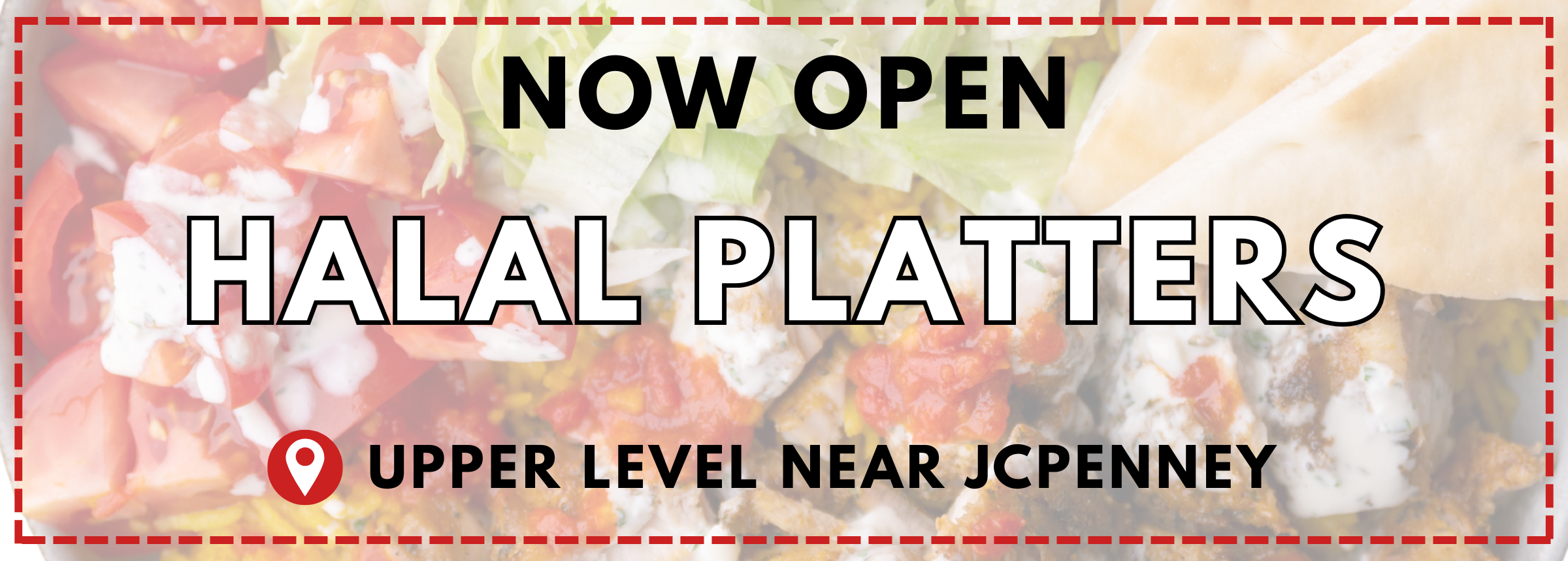 Halal Platters Now Open Website Slider