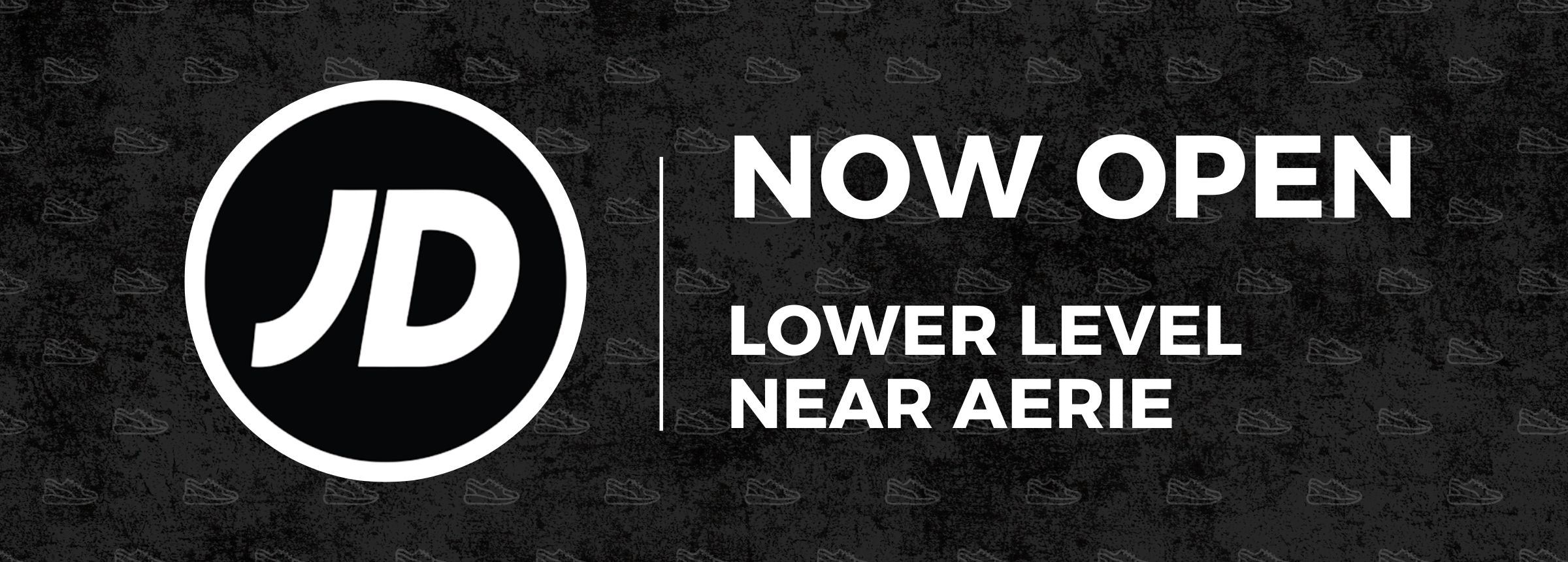 JD Sports Now Open Website Banner Ad