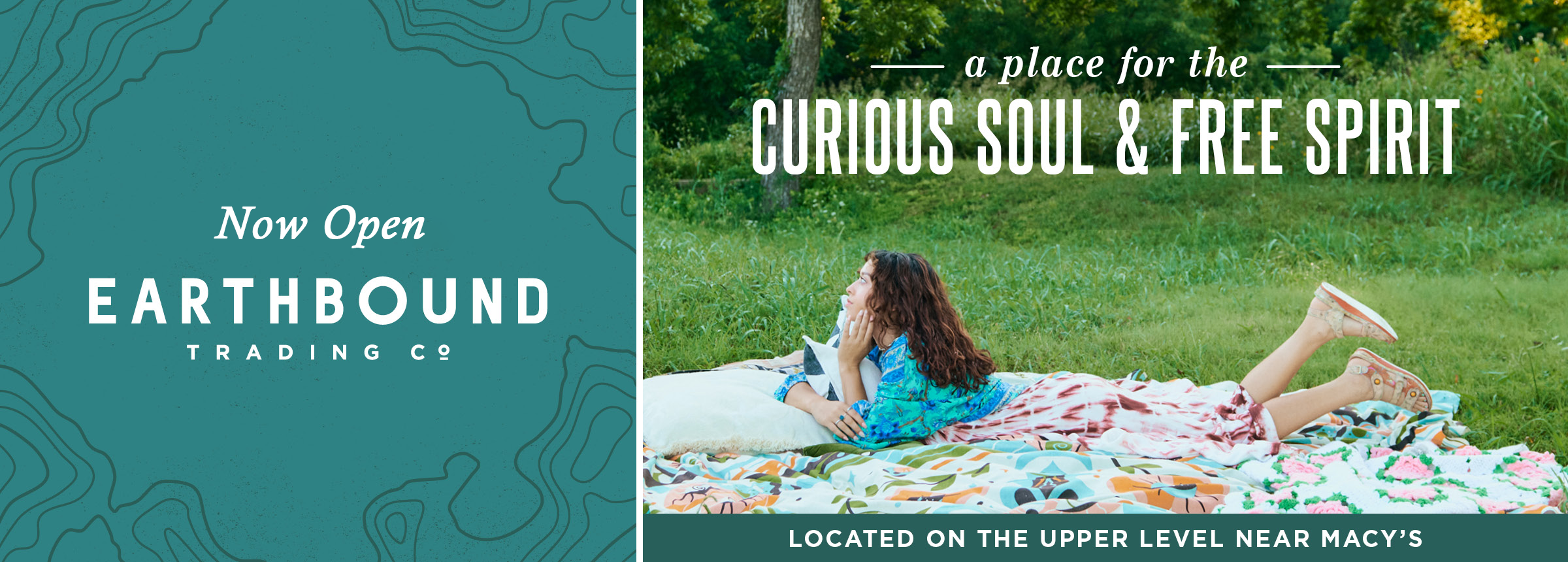 Earthbound Trading Company Now Open. Click to learn more