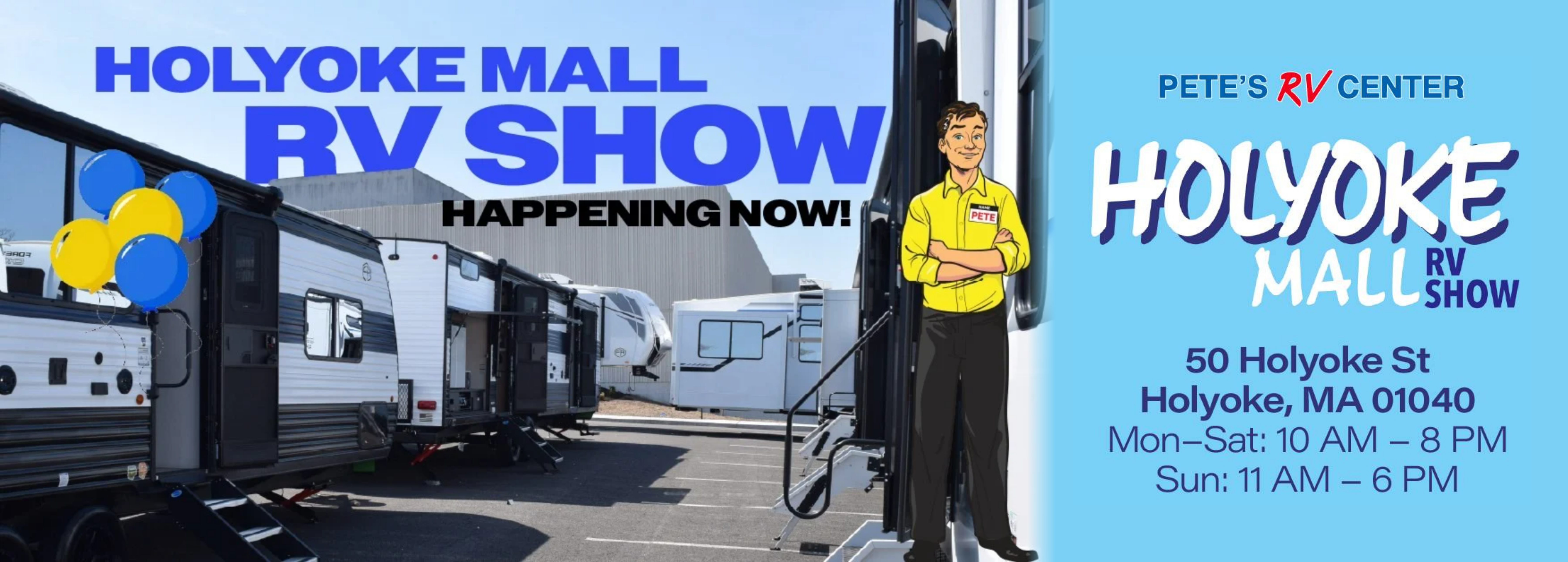 Pete's RV Website Slider