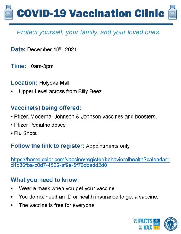 REVISED Vaccine clinic 12 18 21