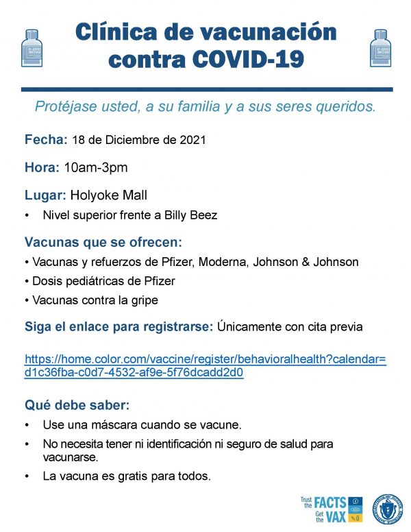 REVISED Vaccine clinic (12-18-21) ES REVISED Vaccine clinic 12 18 21 ES