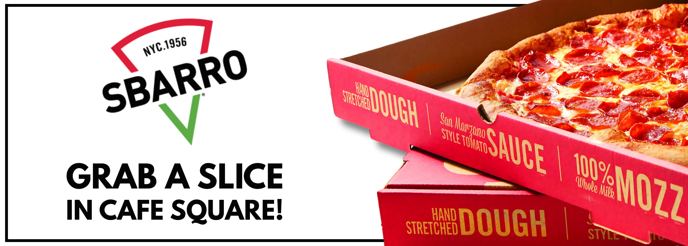 Sbarro Website Slider
