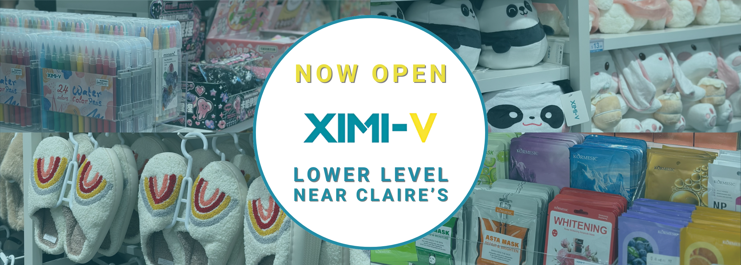 Ximi V Now Open Slider 2400 x 860 px