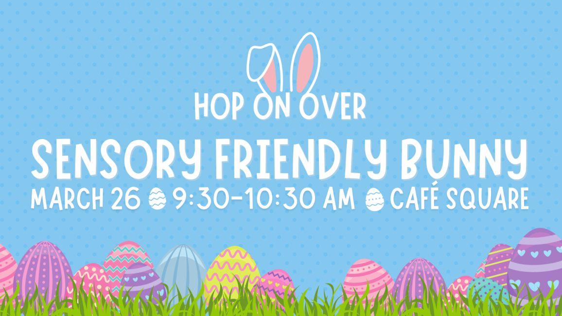 Sensory Friendly Photos with the Easter Bunny at Holyoke Mall on March 26 at 9:30 am in Café Square