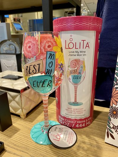 Mother's Day Gift Guide - Best Mom Ever Lolita Wine Glass from Things Remembered
