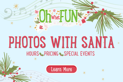 Photos with Santa. Click to learn more