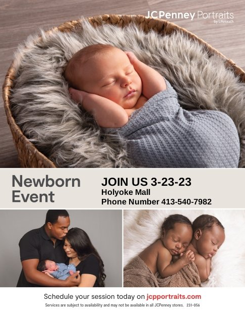JCP Portraits Newborn Event - Holyoke Mall