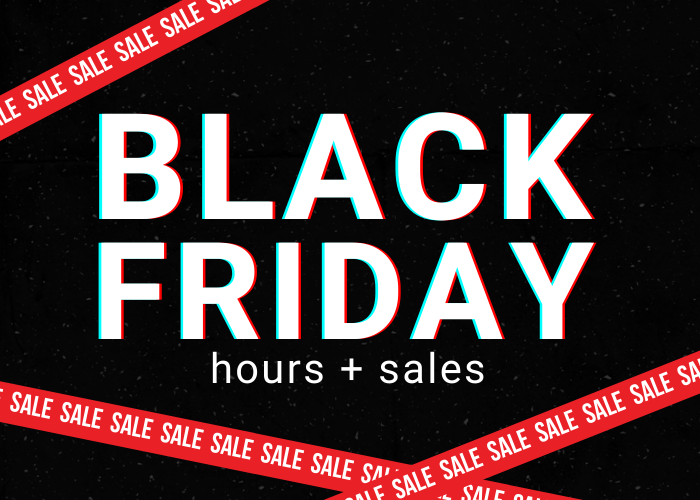 2023 Black Friday hours and sales