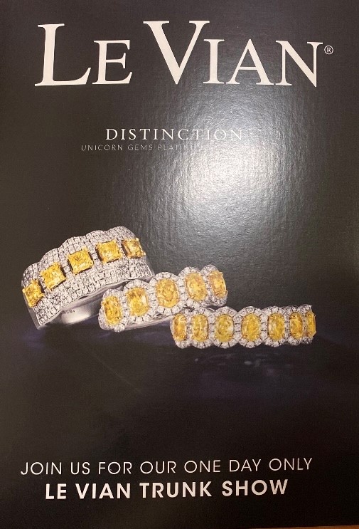 Le vian hot sale trunk show
