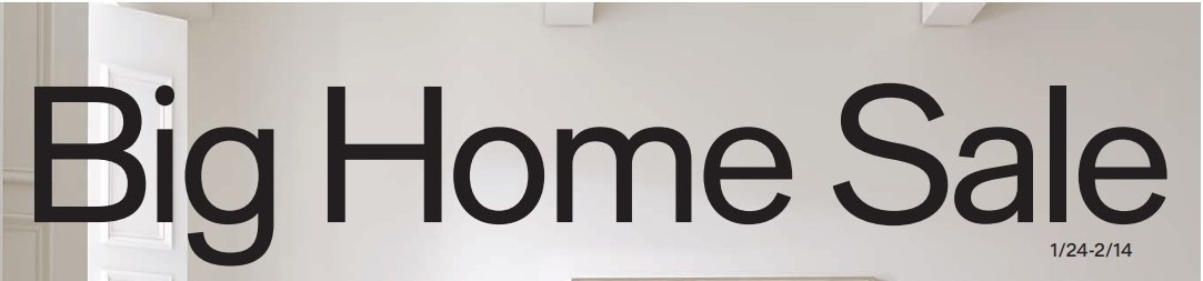 BIG HOME SALE