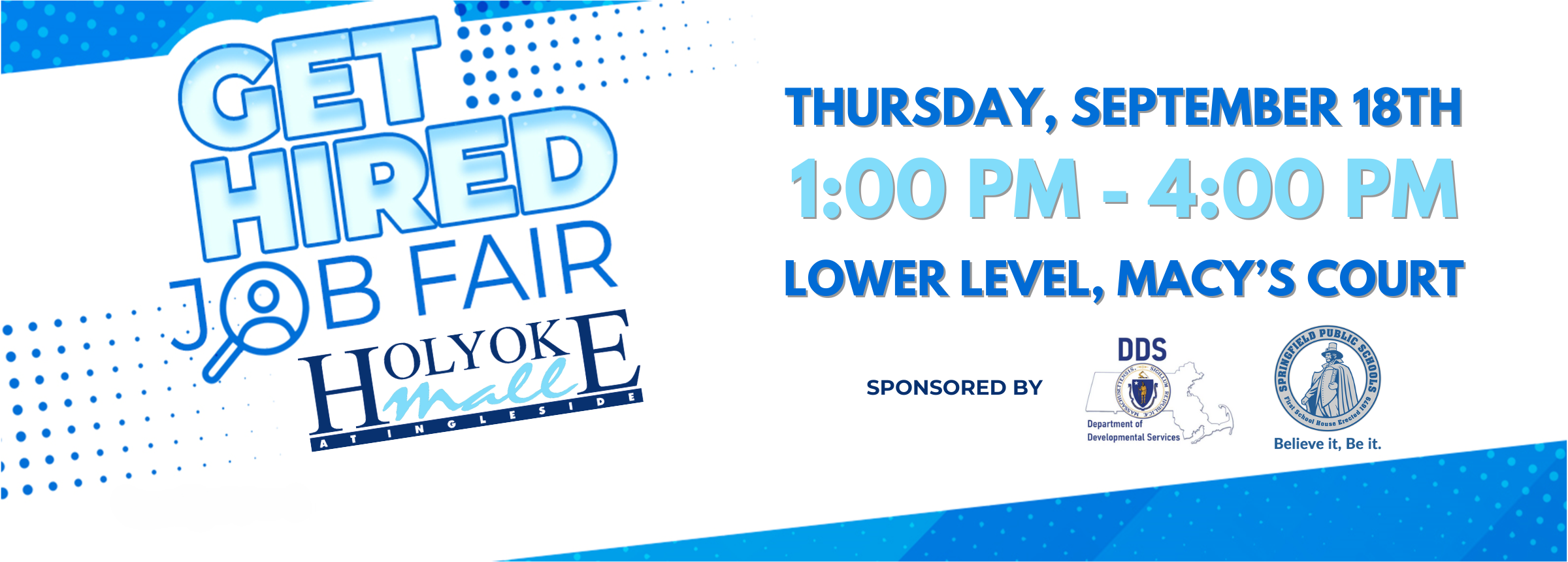 Get Hired Job Fair Website Slider No Button