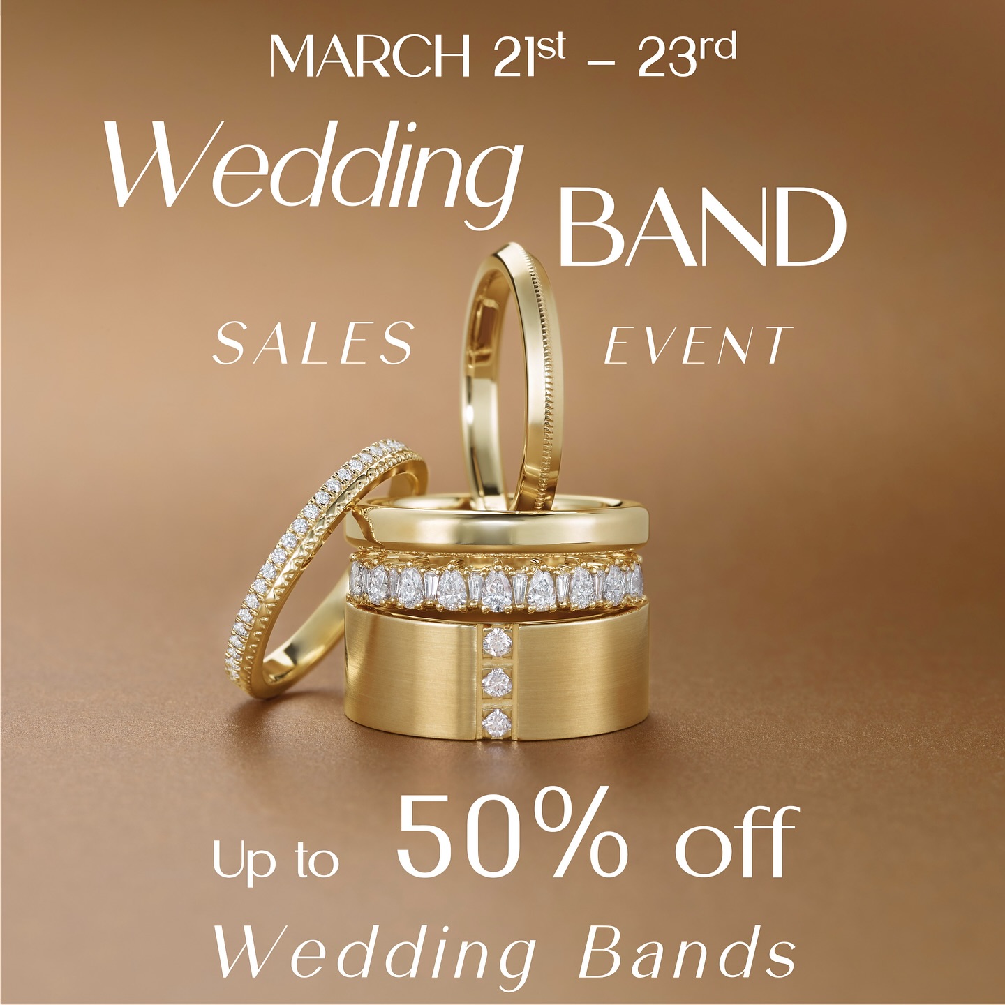 Hannoush Wedding Band Sale