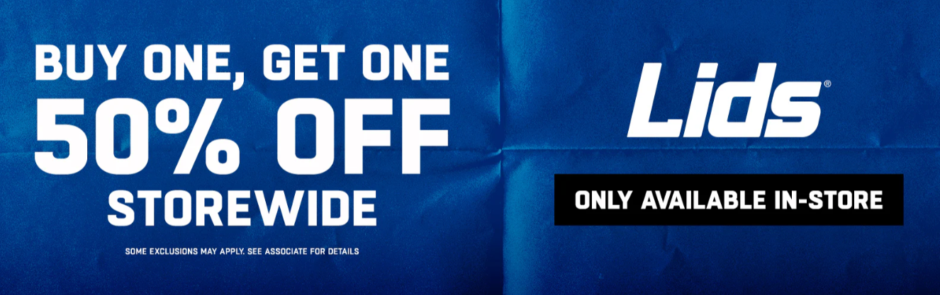 Lids BOGO Promo Exp 06.15