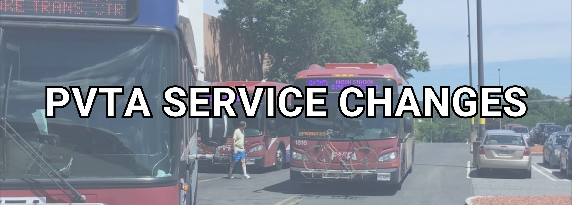 PVTA Service Changes Slider