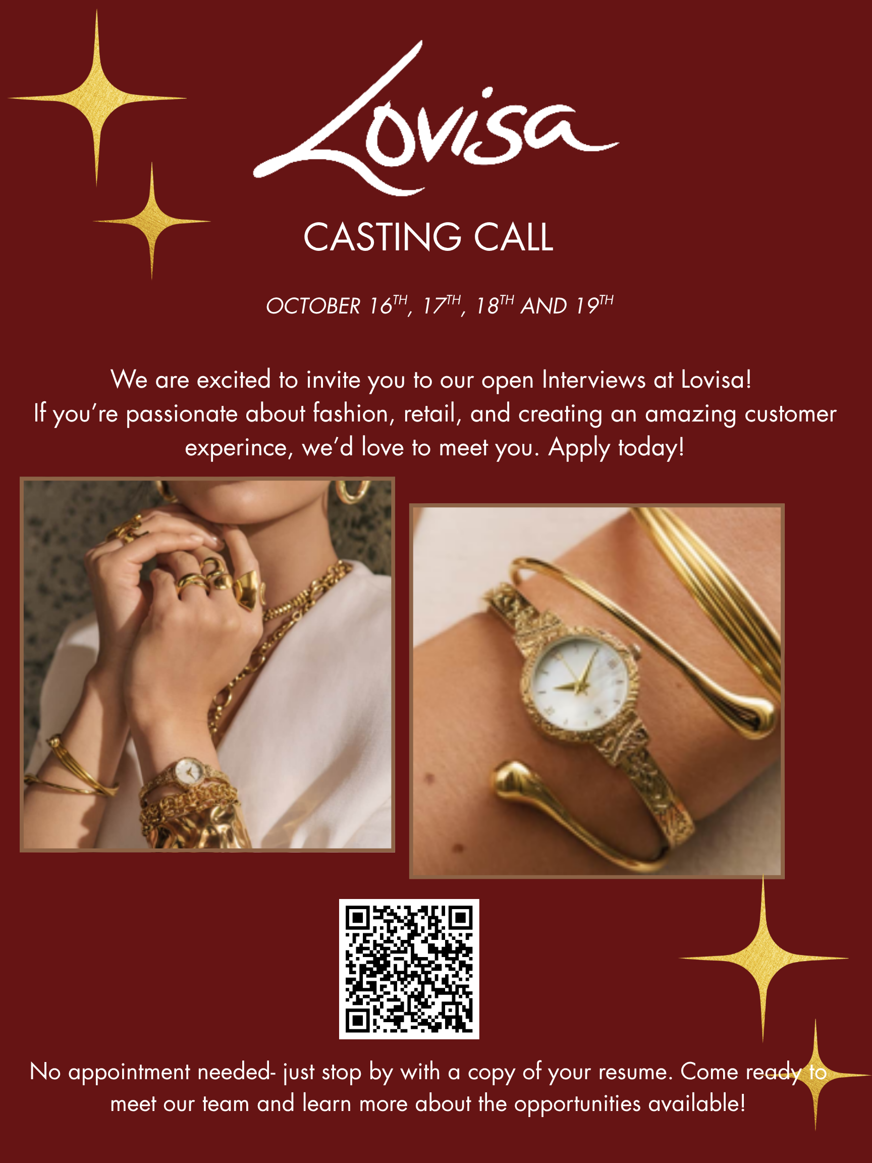 LOVISA CASTING CALL