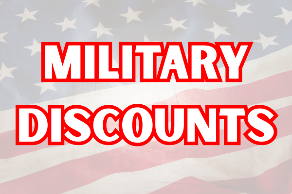 Military Discounts Graphic