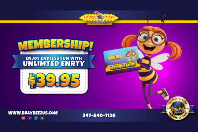 Billy Beez Membership Promo Secondary Ad
