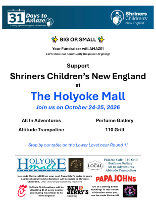 Holyoke MALL SCNE days